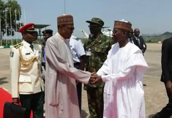 Photos: President Buhari departs Abuja for the 71st UN General Assembly in the US